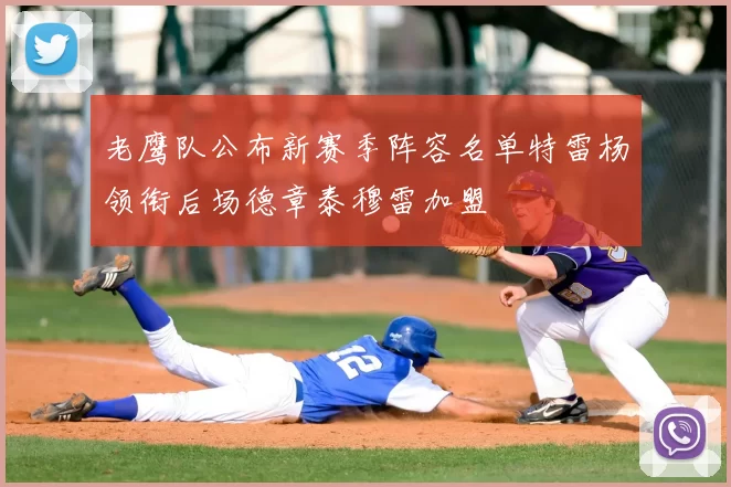 老鹰队公布新赛季阵容名单特雷杨领衔后场德章泰穆雷加盟